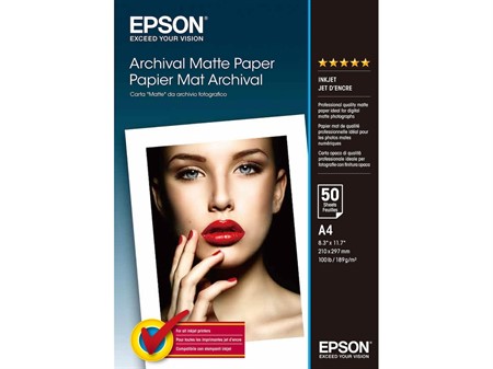 Epson S041342 Archival Matte Paper A4/50 189g